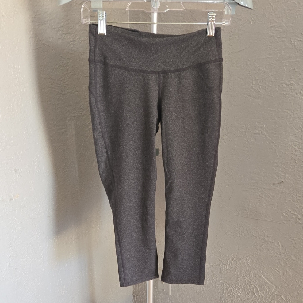 GAP Fit Charcoal Active Leggings Yoga Athleisure Gym